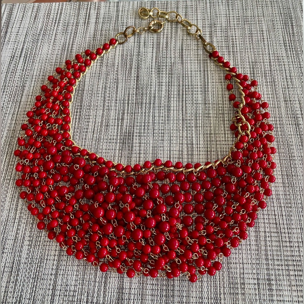 LAYERED BEAD NECKLACE